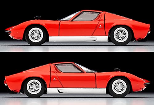 1/64 Scale Tomica Limited Vintage TLV Lamborghini Miura P400 (Vermilion)