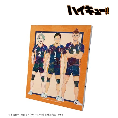 "Haikyu!!" 3rd Grade Ani-Art Vol. 4 Canvas Board