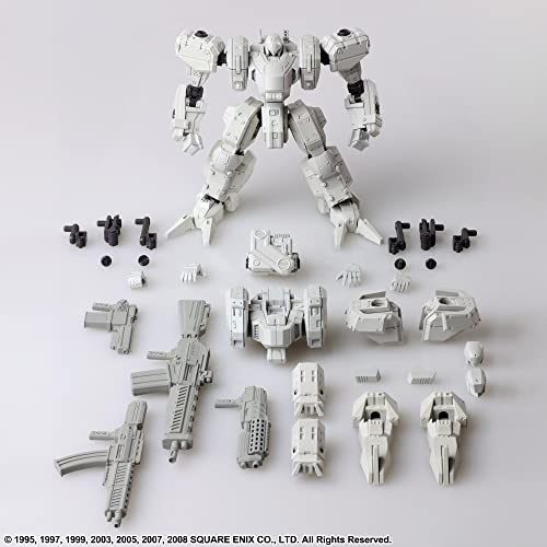 Front Mission Structure Arts 1/72 Scale Plastic Model Kit Series Zenith DV White 4 Set