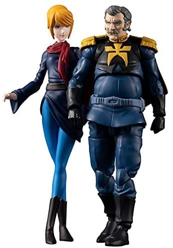 "Gundam" G.M.G. Principality of Zeon 07 Ramba Ral & Crowley Hamon