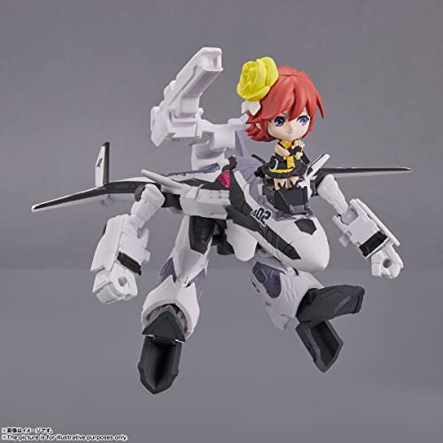 TINY SESSION "Macross Delta" VF-31F Siegfried (Messer Ihlefeld Fighter) with Kaname Buccaneer