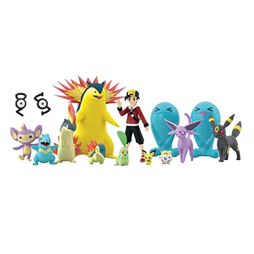 "Pokemon" Pokemon Scale World Johto Region Set
