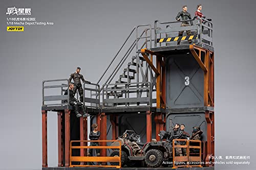 JOYTOY Battle for the Stars Mecha Depot Testing Area 1/18 Scale Diorama