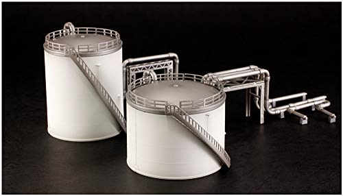 Non Scale Plastic Kit Industrial Area A (Storage Tanks)