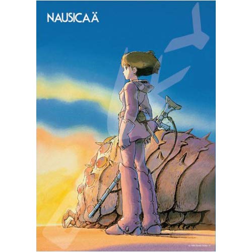 500 piece jigsaw puzzle "nausicaä of the valey of the wind" royal worm and Nausicaa 38x53cm