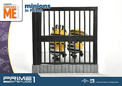 Prime Collectible Figure "Despicable Me 3" Minions in Prison Statue PCFMINI-05