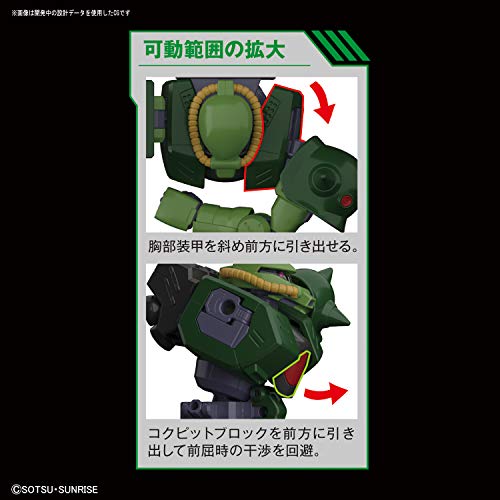 MS-06FZ ZAKU II KAI-1/100 SCALE-RE / 100 Kidou Senshi Gundam 0080 Pocket No Naka Keine Sensou-Bandai-Spirituosen