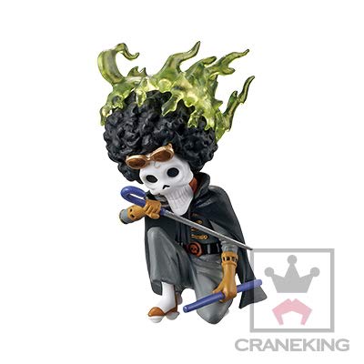 Brook One Piece World Collectable Figure Mugiwara 56 vol.2 One Piece - Banpresto