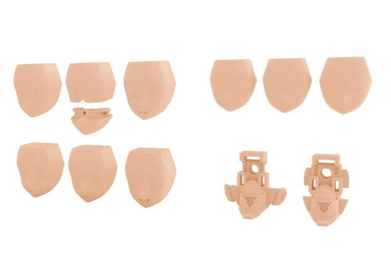 Megami Device M.S.G 03 Face Set for Asra Skin Color D