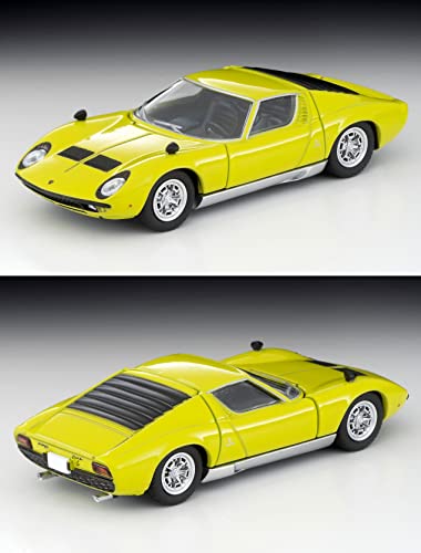 1/64 Scale Tomica Limited Vintage TLV Lamborghini Miura S (Yellow Green)