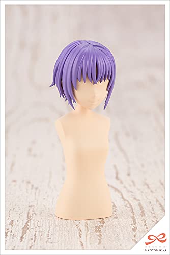After School Short Wig A Orange & Purple