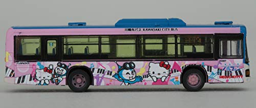 The Bus Collection Kawasaki City Transportation Bureau Kawasaki Nolfin x Hello Kitty Music Town Wrapping C