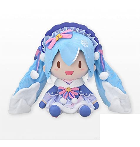 Hatsune Miku Series Snow Miku 2023 Fuwa Petit Dodeka Jumbo Plush