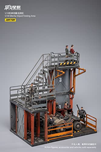 JOYTOY Battle for the Stars Mecha Depot Testing Area 1/18 Scale Diorama