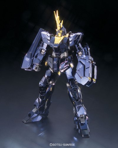 RX-0 Unicorn Gundam \Banshee\ (Titanium Finish version) - 1/100 scale - MG Kidou Senshi Gundam UC - Bandai