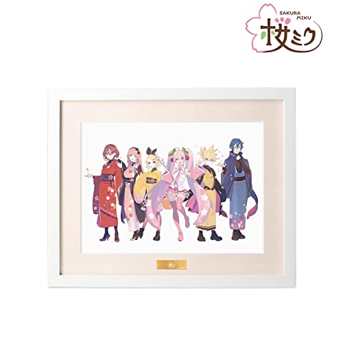 "Hatsune Miku" Sakura Miku Original Illustration Group Art by kuro Chara Fine Graph