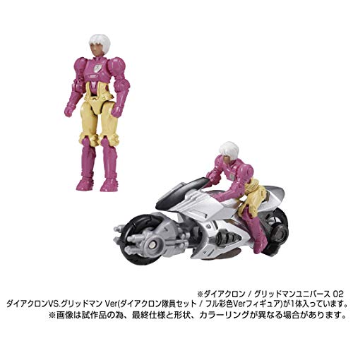 "Diaclone" Diaclone / "GRIDMAN UNIVERSE" 02 Diaclone VS. GRIDMAN Ver. (Dia-Nauts Set / Full Color Ver. Figure)