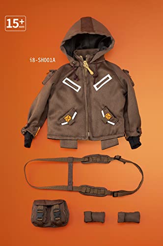 i8TOYS SERENE HOUND SERIES SH001A COMBAT JACKET SET FOR 1/6 SCALE ACTION FIGURE (BLACK LINING)