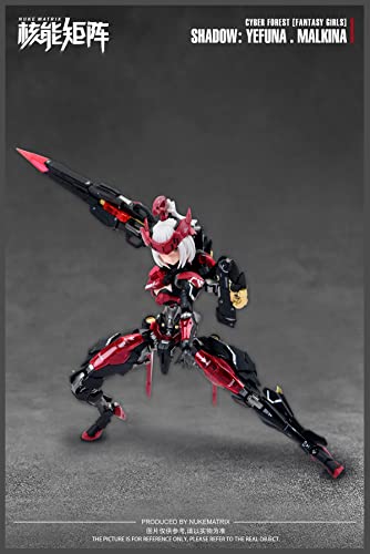 NUKE MATRIX "CYBER FOREST FANTASY GIRLS" SHADOW: YEFUNA MALKINA PLASTIC MODEL KIT