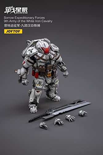 JOYTOY Battle for the Stars Sorrow Expeditionary Forces 9th Army of the white Iron Cavalry 1/18 Scale Figure