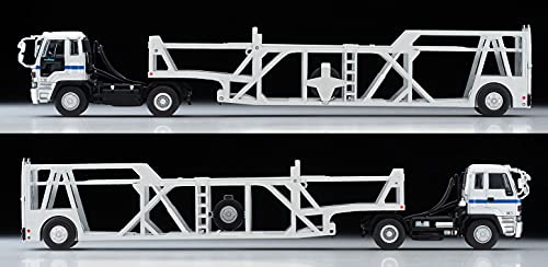 1/64 Scale Tomica Limited Vintage NEO TLV-N225b Isuzu 810EX Car Transporter (Silver)