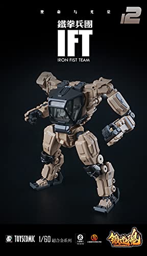 MECHANIC TOYS FORGING SOUL SERIES AGS-12 1/60 IRON FIST TEAM BP-48 HEAVY-ARMED GUARD DESERT CUSTOM