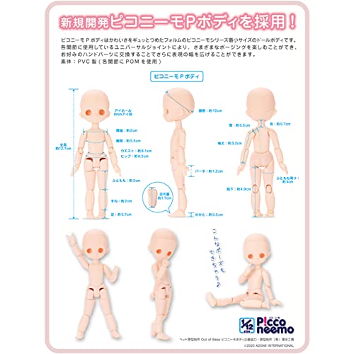 1/12 Scale PiccoNeemo Body PiccoNeemo P White