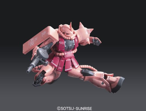 MS-06S Zaku II Commander Type Char Aznable Custom - 1/144 scale - RG (#02) Kidou Senshi Gundam - Bandai