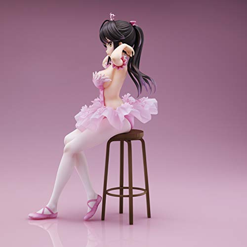 Anmi Illustration Flamingo Ballet Company Ponytail Girl