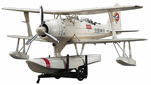 Mitsubishi F1M2 Type Zero Observation Seaplane Aircraft Type 11 (Shingetsu no Rua version)-1/48 scale-Shidenkai no Maki-Hasegawa