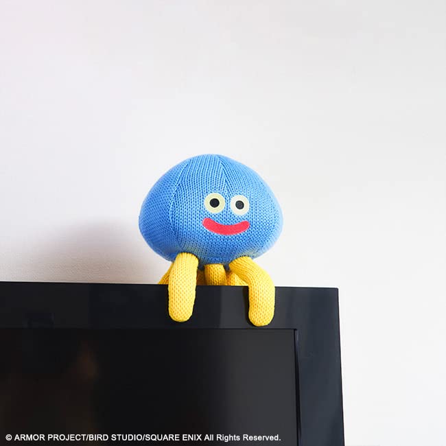 Dragon Quest Smile Slime Bendable Knitted Plush Healslime