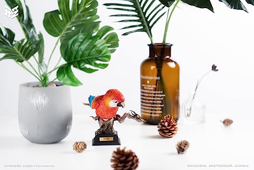 ART OF SHAPE "JUNGLE LOOKBOOK" SERIES 002 ARA MACAO KODDY RESIN STATUE