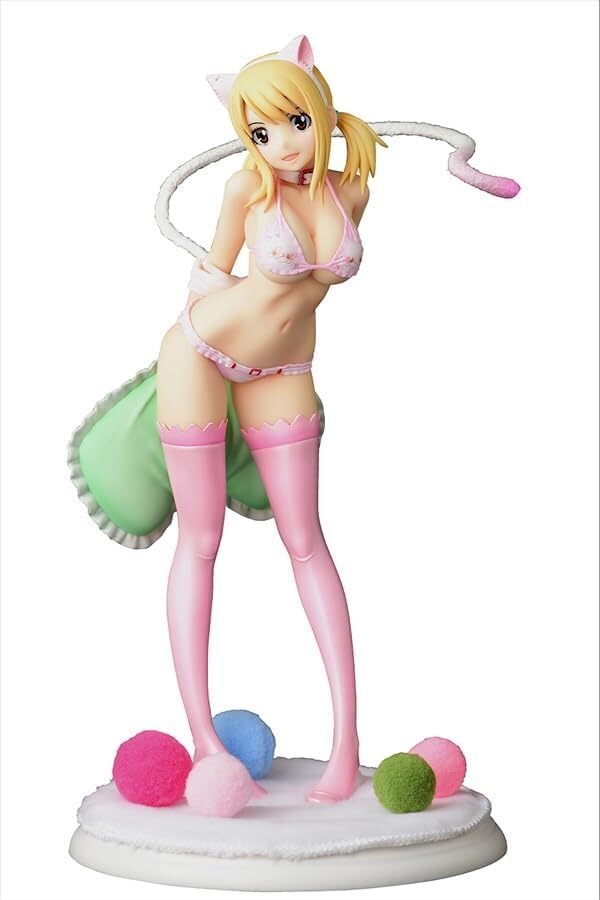 "Fairy Tail" Lucy Heartfilia Sakura Cat Gravure Style