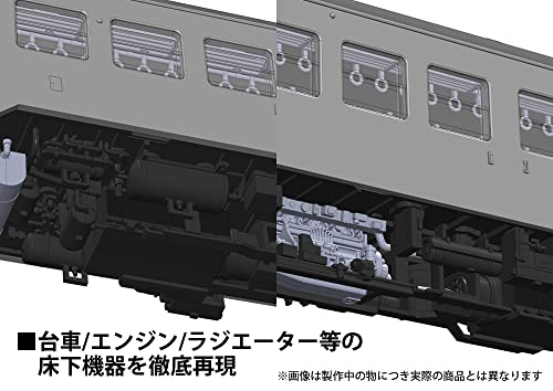 1/80 Scale Plastic Kit Kominato Railway KiHa 200 Series Mid-term Type (Limited Edition Unpainted Specification)