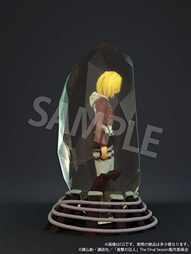 "Attack on Titan" Annie Leonhart Lens Ver. Full Color 3D Crystal Figure