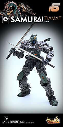 TOYSCOMIC FORGING SOUL SERIES AGS-16 AJ-09 SAMURAI TIAMAT THE BLACK DRAGON