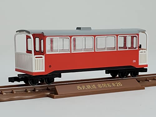 Railway Collection Narrow Gauge 80 Omoide no Seibu Railway Yamaguchi Line Sealed Passenger Car Type 2 Car Set