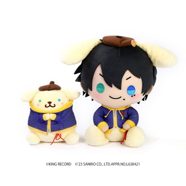 Hypnosismic -Division Rap Battle- Sanrio Nakayoku Edit Plush Set Yamada Saburo x Pom Pom Purin