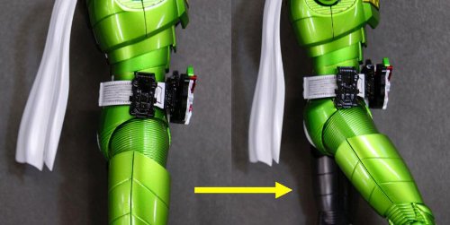 Kamen Rider Double Cyclone Joker - 1/8 Échelle - MG Fuscariser Kamen Rider W - Bandai