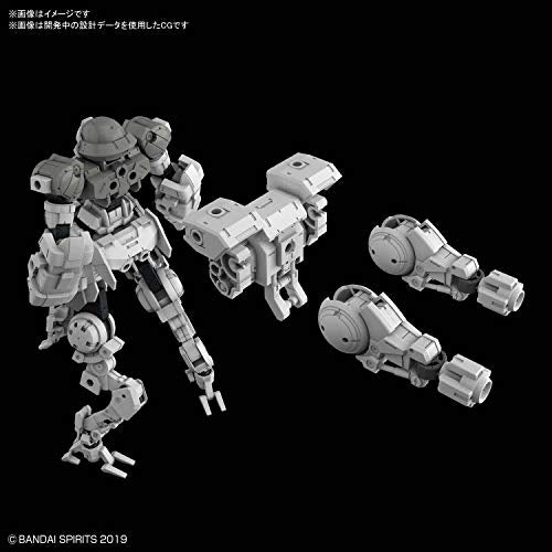BEMX-15 Portanova (Weltraumkampfart, graue Version) - 1/144 Maßstab - 30 Minuten Missionen - Bandai-Spirituosen