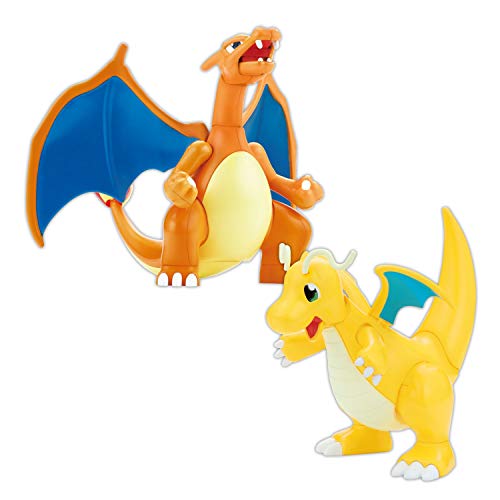 Pokemon Plastic model Collection 43 Select Series "Pokemon" Eevee Charizard (Battle Ver.) & Dragonite VS Set