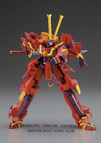 Sexto tipo de planta 8 - 1 hei kagekiyo [llama] - 1 / 100 proporción - Fuerza virtual dennou Senki - Hasegawa