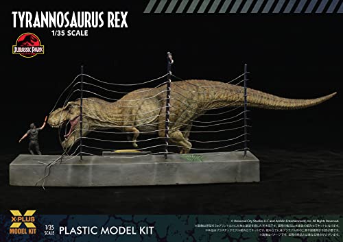 1/35 Scale "Jurassic Park" Tyrannosaurus Rex Plastic Model Kit