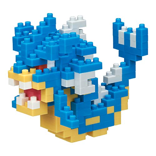 Gyarados Mini Collection Series Nanoblock (NBPM_023) Pokémon x Nanoblock Pocket Monsters-Kawada