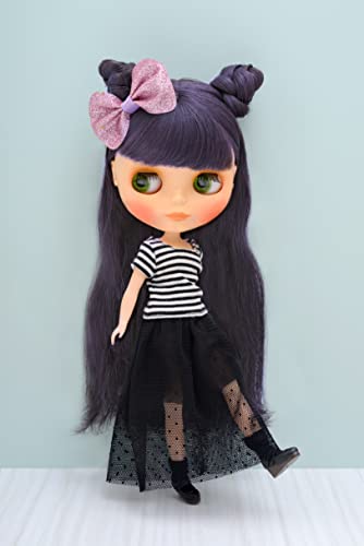 Produced by Junie Moon Dear Darling Fashion for Dolls Basic T-shirt Set (22cm Doll Size) Monotone