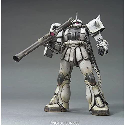 MS-06J Tipo de tierra Zaku II (versión ogre blanca) - 1/100 escala - MG (# 122) Kidou Senshi Gundam MS Igloo 2 Juuryoku-Sensen - Bandai