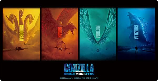 Character Rubber Mat Slim "Godzilla King of Monsters" Monsters