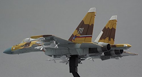 Russian Air Force Su-37 (Flanker E2 \711\ version) - 1/144 scale - GiMIX Aircraft Series - Tomytec