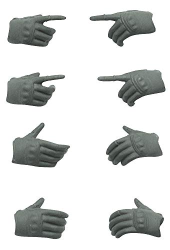 【TomyTec】LittleArmory-OP5 figma Tactical Gloves Mas Grey