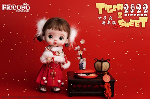 PICCODO ACTION DOLL TRADITIONAL CHINESE STYLE NEW YEAR OUTFIT SET "SWEET" (GIRL)